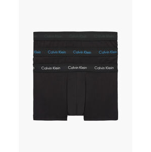 Calvin Klein pánské černé boxerky 3pack - M (1TT)